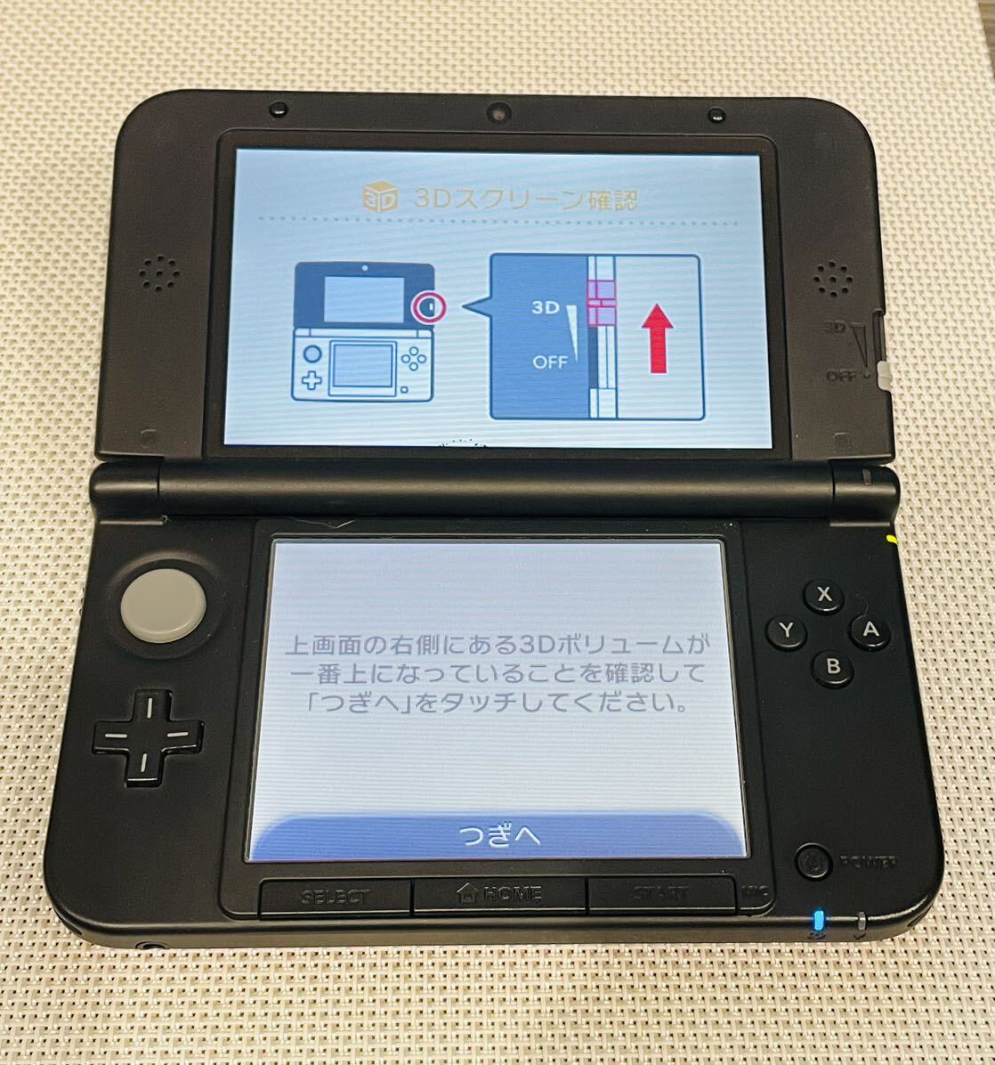 ニンテンドー3DSLL レッドブラック 本体動作品 送料無料 Nintendo 任天堂 の画像4