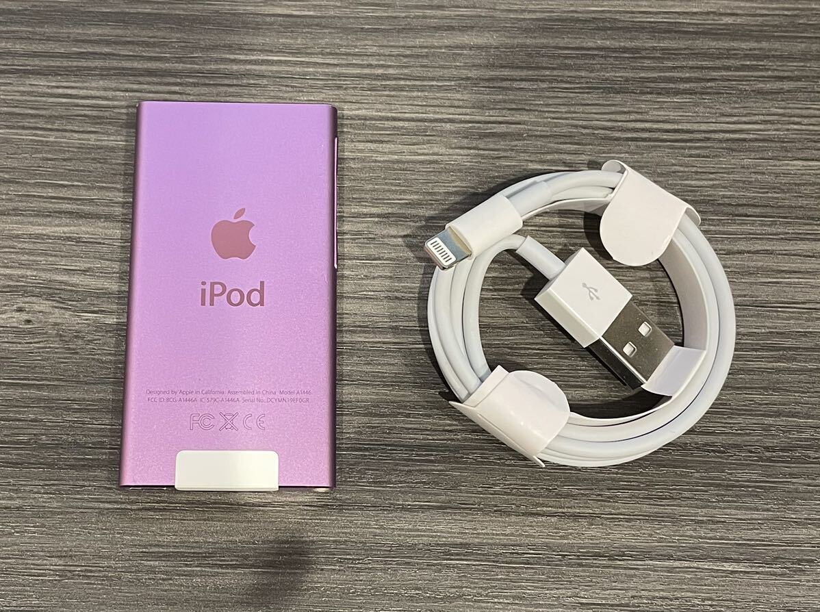 iPod nano 第7世代 16GB パープルMD479J 送料無料 Appleアイポッドナノ の画像4