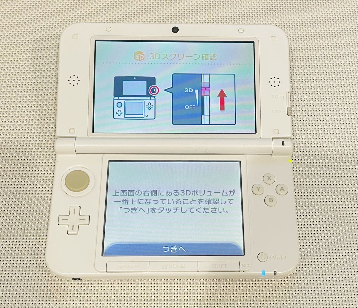 ニンテンドー3DSLL ピンクホワイト 本体動作品 送料無料 ニンテンドー3DSLL ピンクホワイト 本体動作品 送料無料