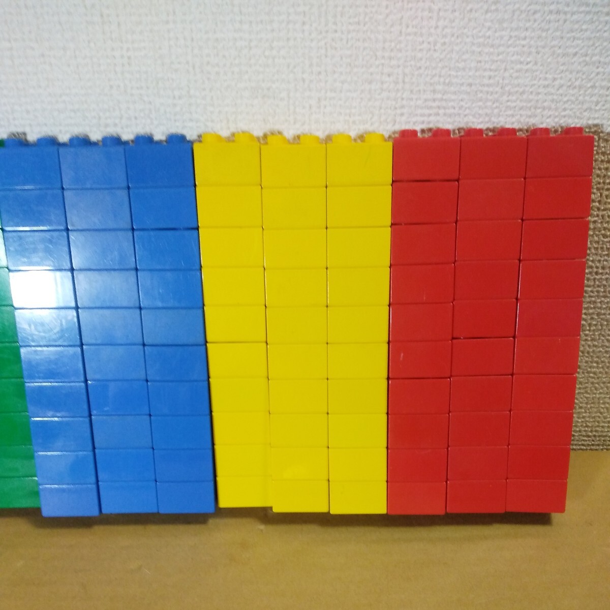 レゴデュプロ 基本ブロック まとめてセット ポッチ2×2 2×4 2×6 カーブトップ 未チェック 詳細不明 ジャンク扱い 大量 _画像6