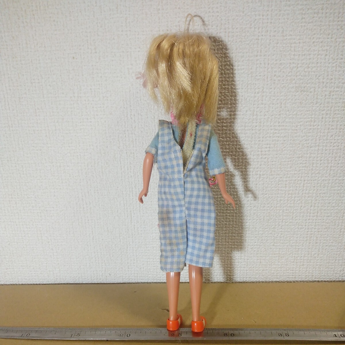 Barbie バービー 妹 ヘアーあそび スキッパー 着せ替え人形 ドール マテル社 1987 マレーシア製 未チェック 詳細不明 ジャンク扱い 欠品_画像2
