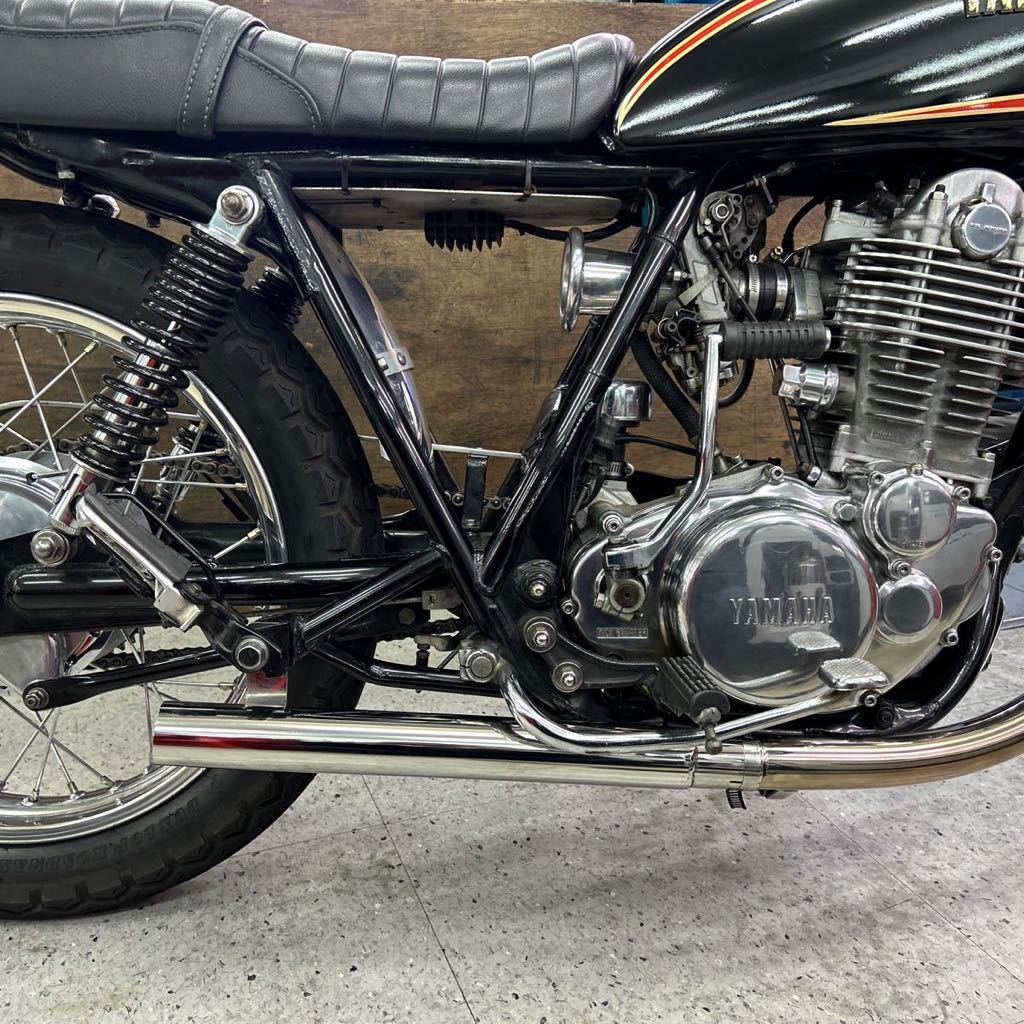 漬*ス様 SR400 ワンオフ SUS304ステンレス鏡面仕上げ ドラックパイプ Bibian 比比昂 - SR400 ワンオフ ARAYA製SUS304ステンレス鏡面