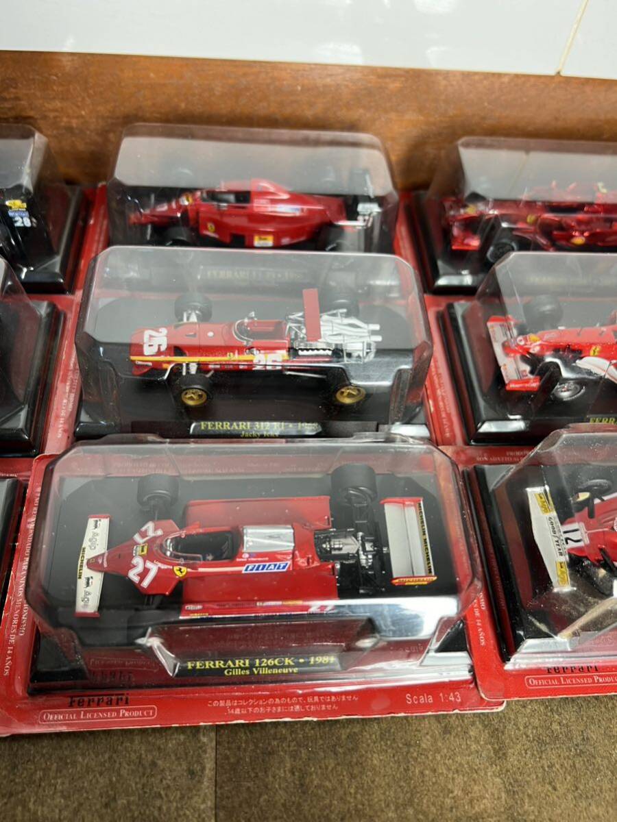  公式フェラーリ F1コレクション ミニカーコレクション Ferrari HACHETTE まとめて 12個の画像5