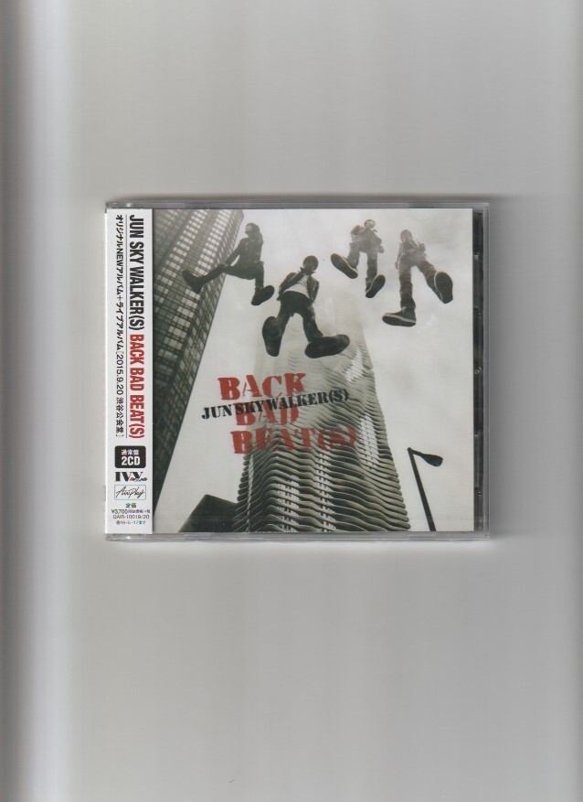 新品未開封/JUN SKY WALKER(S) ジュン・スカイ・ウォーカーズ/BACK BAD BEAT(S) バック・バッド・ビーツ (通常盤 2CD)の画像1