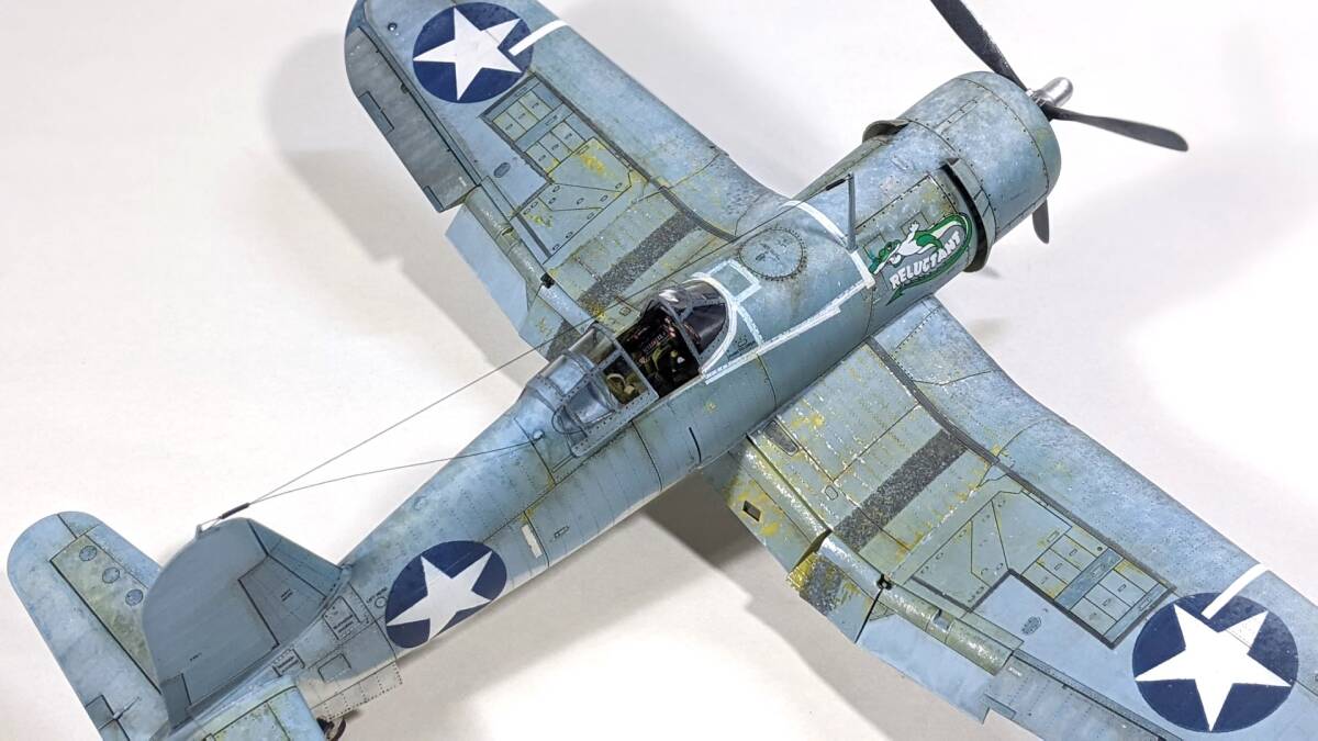 コルセア バードケージ　”Reluctant" 1/48 タミヤ 完成品_画像9