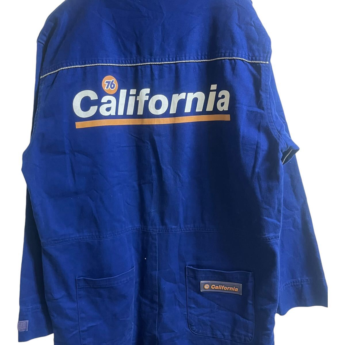 76Lubricants 76ルブリカンツ California 長袖ツナギ オールインワン ブルー Lサイズ LICENSED PRODUCTの画像8