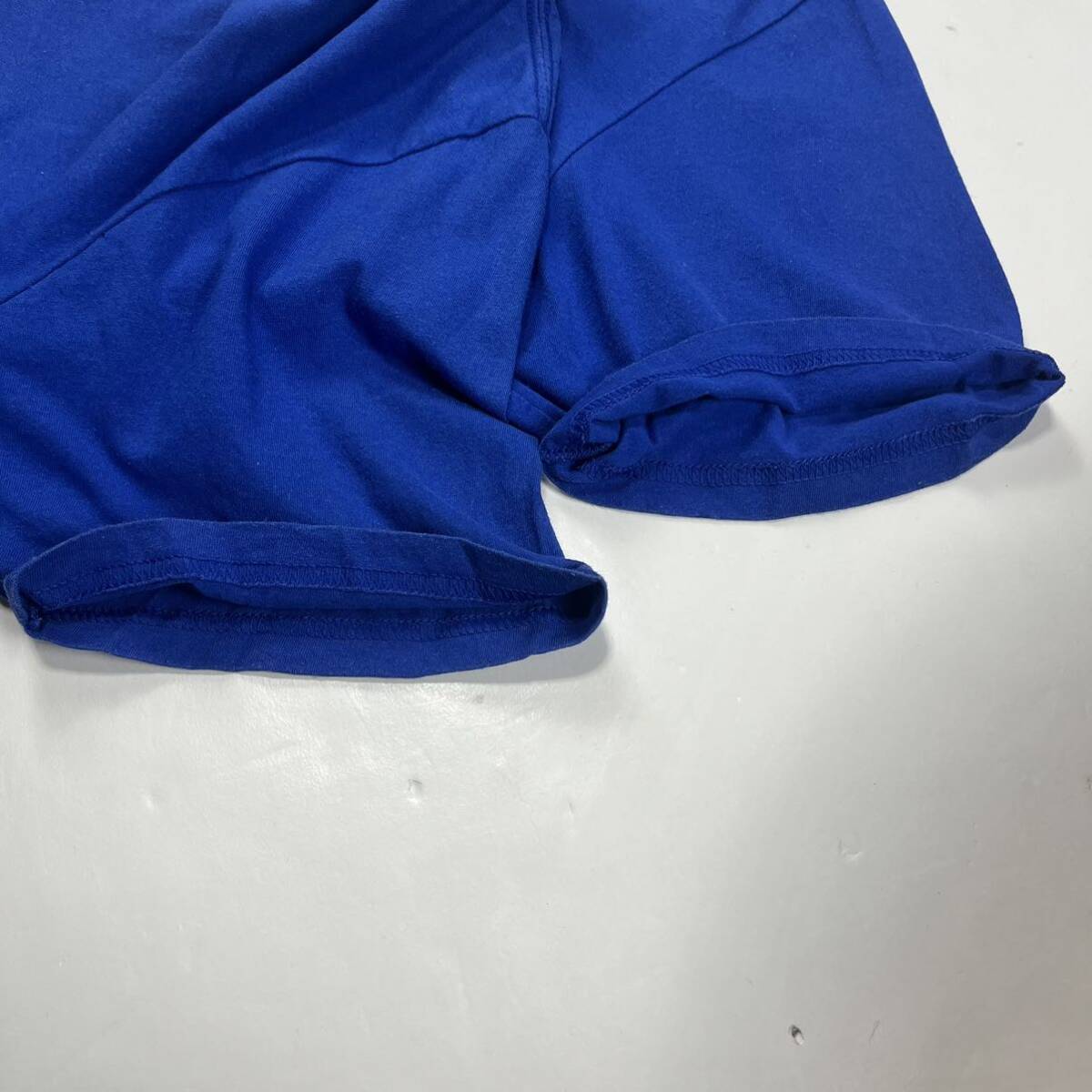 adidas アディダス NBA LA CLIPPERS クリッパーズ クリス・ポール 半袖Tシャツ ユニフォーム バスケ ブルー プリント Lの画像5