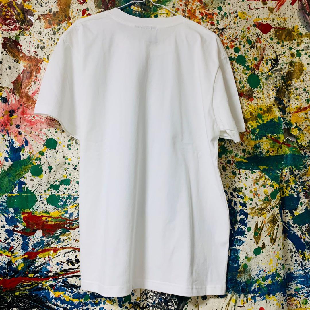 バトルロアイヤル Tシャツ 半袖 メンズ 新品 個性的 白 柴咲コウ 映画 レトロ アバンギャルド 前衛的 ハイデザイン ホワイトティーシャツの画像3