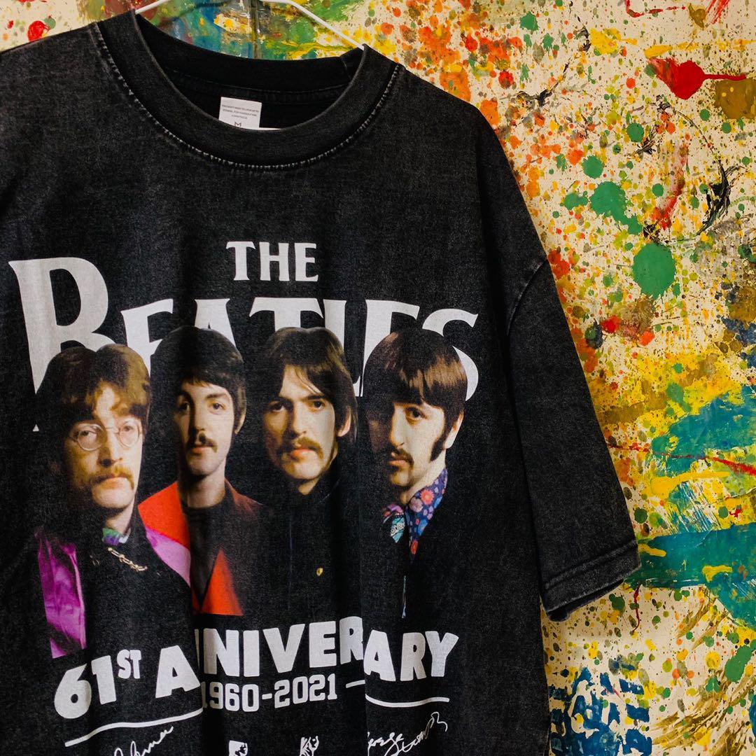 Beatles Tシャツ 半袖 メンズ XL XXL ジョンレノン ビートルズ_画像1