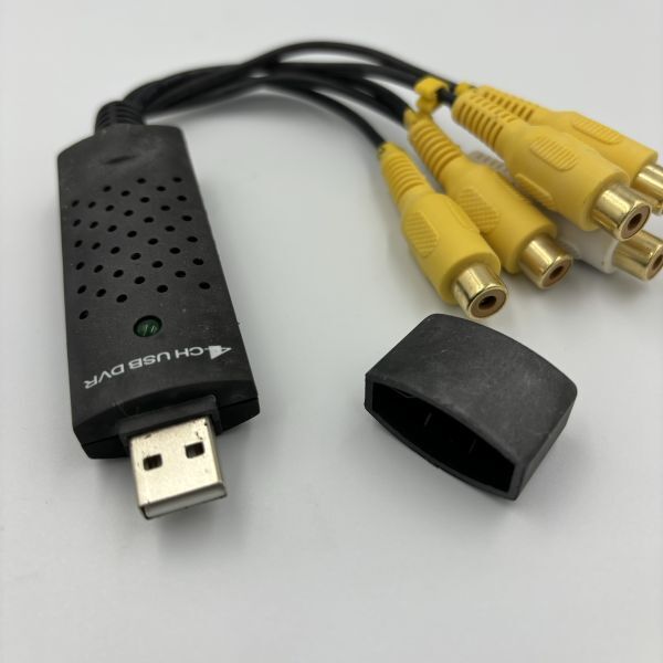 500282　VHSビデオなどのアナログ映像をデジタル変換　USB　ビデオキャプチャー　EasyCAP　パソコン取り込み_画像2