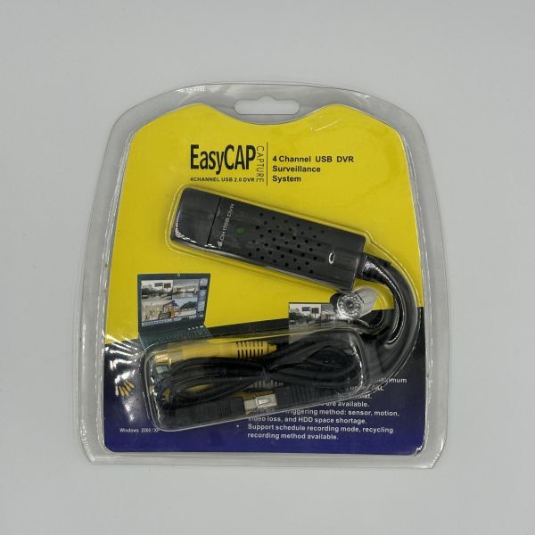500285　VHSビデオなどのアナログ映像をデジタル変換　USB　ビデオキャプチャー　EasyCAP　パソコン取り込み_画像6