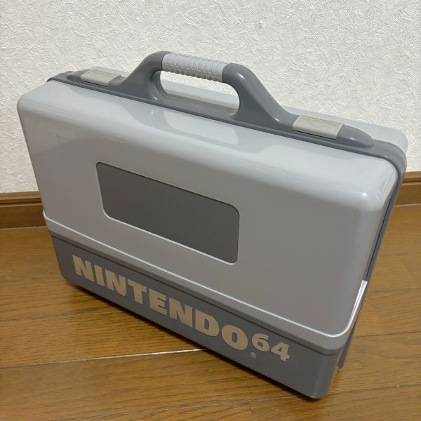 500287 Nintendo64 スーパーマリオ64 カセット収納ケース ハードケース 任天堂 ニンテンドー64 収納ボックスの画像2