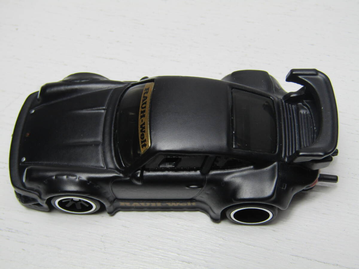 PORSCHE 930 RWB ポルシェ リアルライダー RealRider RAUH Welt BEGRIFF ラウヴェルト べグリフ 1/64 位 SILHDUETTES Car Culture 黒/金の画像6