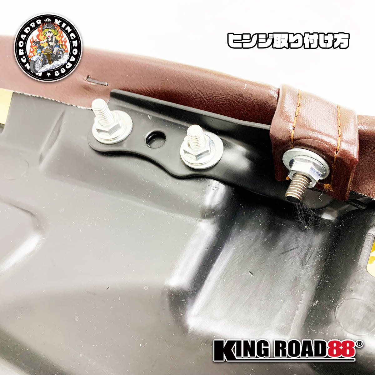 [ stock disposal # special price ] Honda / CBX400F / NC07 * tuck roll seat /... pulling out / compound leather / custom / seat / black 