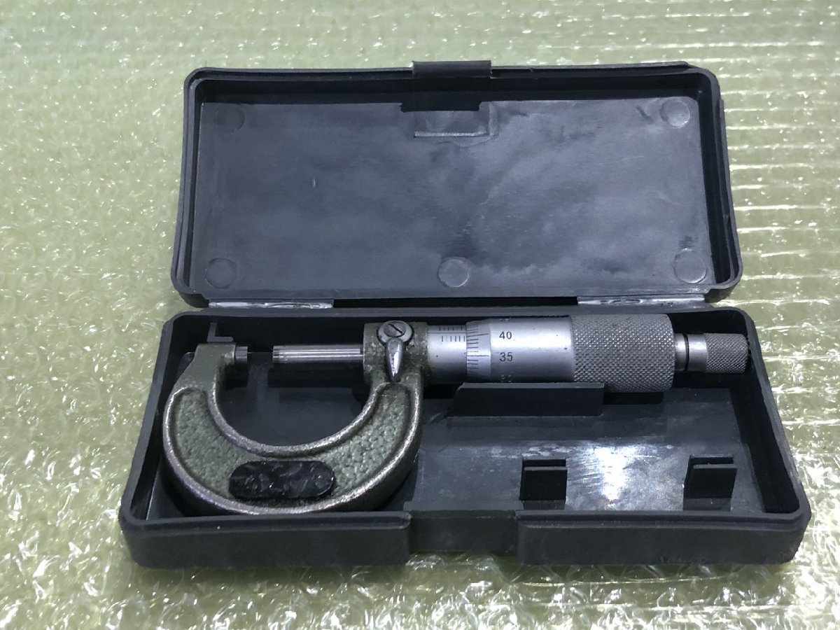 TX240044　ミツトヨ/Mitutoyo　外側マイクロメータ　103-137　M110-25　測定範囲：0-25mm_画像1