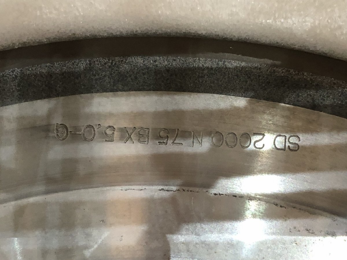 TW240014　旭ダイヤモンド工業/Asahi Diamond Industrial　ダイヤモンドホイール　①SD2500BE-L7　②SD2000BE-K9　③SD2000N75BX_画像6