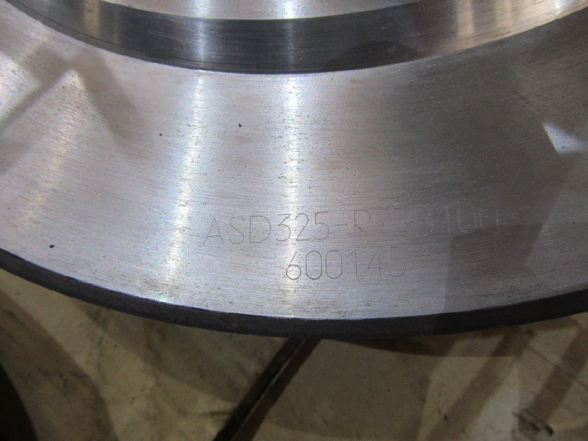 T2400072　砥石フランジ　外径φ160　内径φ40　オークマの円筒研削盤（GP34）用_画像3