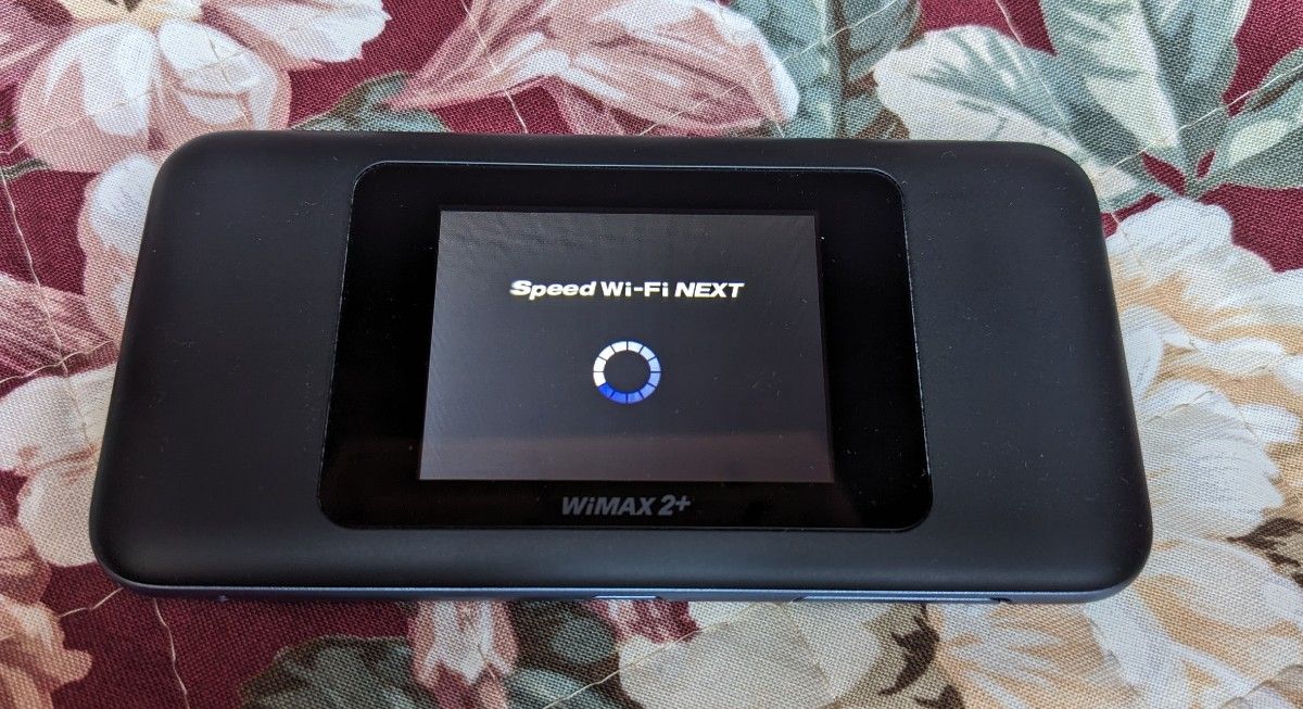 UQ Wimax Speed Wi-Fi NEXT W06 ブラック