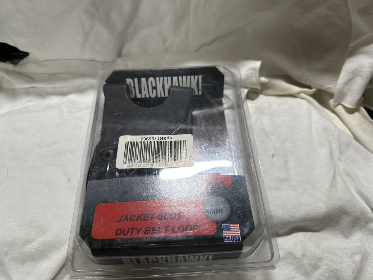 BLACKHAWK ジャケット・スロット・デューティー・ベルトループ スクリュー付 44H901BK_画像1