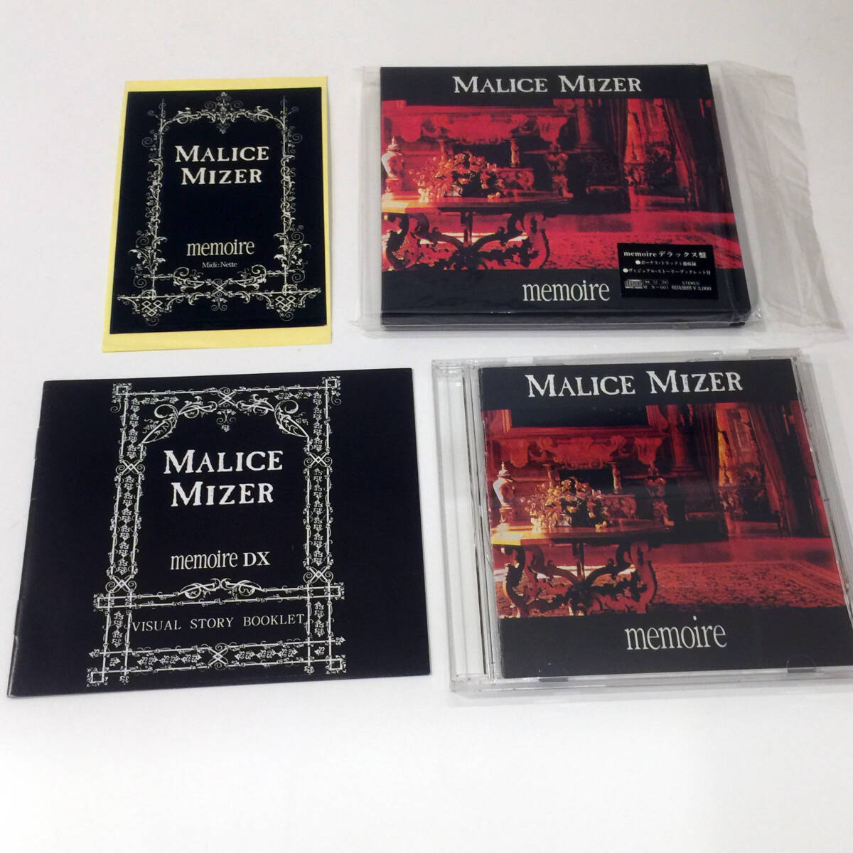 即決 CD MALICE MIZER memoire DX マリスミゼル メモワール・デラックス盤 voval tetsuさん時代 mana様 Koziさん Yu~ki伯爵 Kamiさん の画像4