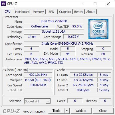 送料無料 intel 第9世代 CPU LGA1151 Core i5-9600Kの画像4