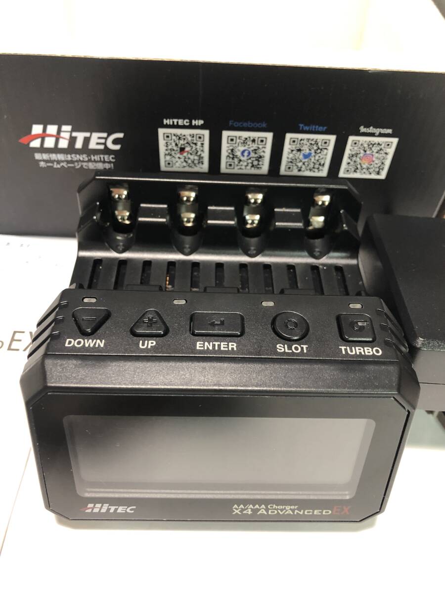 ハイテック HiTEC AA/AAA Chager X4 ADVANCED EX 充電器の画像8