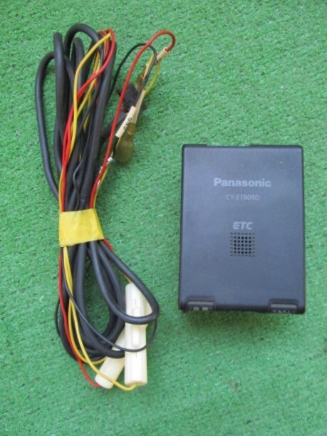 パナソニック ETC CY-ET809D 軽自動車登録 音声案内 アンテナ一体型の画像1