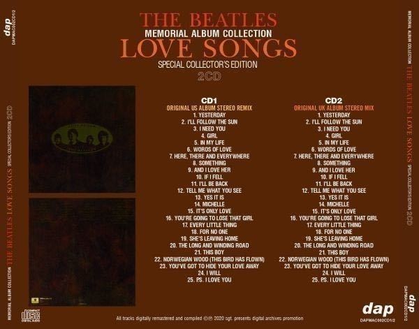 THE BEATLES/ ROCK'N'ROLL MUSIC/ LOVE SONGS SPECIAL COLLECTOR'S 4cd2dvdの画像7