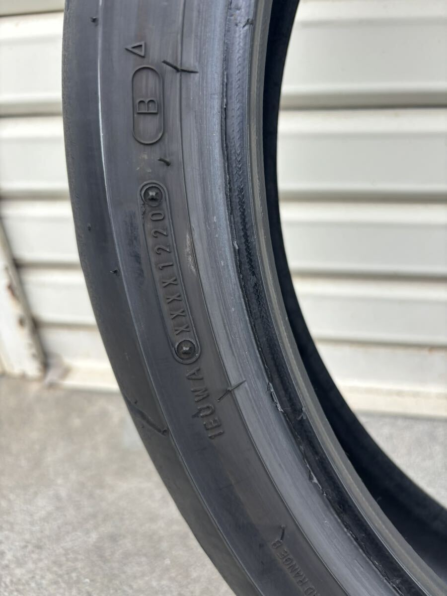 DUNLOP　α-14　110/70ZR17 ダンロップ　ラジアル　フロント　タイヤ　110/70-17_画像5