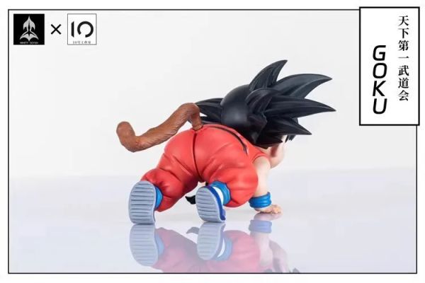 ドラゴンボールZ 孫悟空 アクションフィギュア 幼少期 アニメシーン 14cm 箱有り_画像6