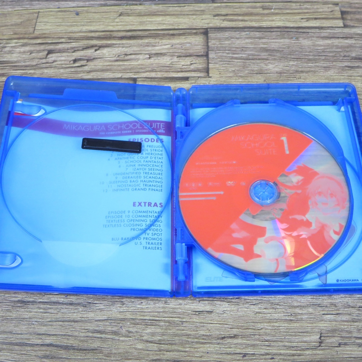 ☆Mikagura School Suite ミカグラ学園組曲 The Complete Series 全12話 北米盤 2Blu-ray+2DVD ブルーレイ 日本語 英語☆z31814_画像6
