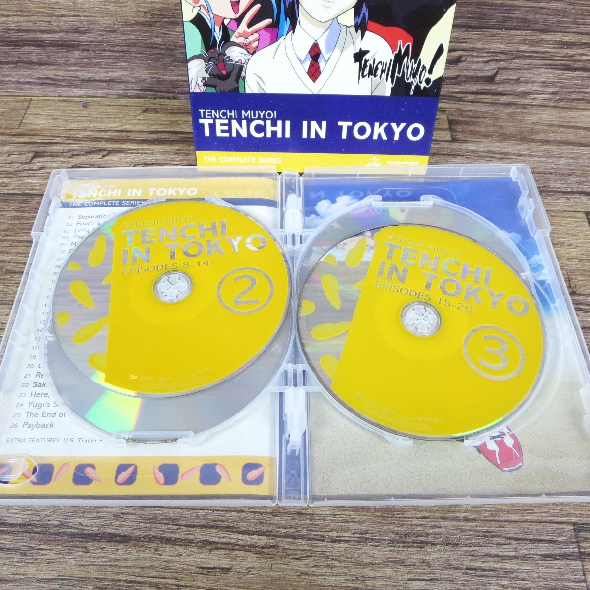 ☆Tenchi Muyo! Tenchi In Tokyo 新・天地無用! The Complete Series 全26話 北米盤 4DVD 日本語 英語☆z31823_画像7