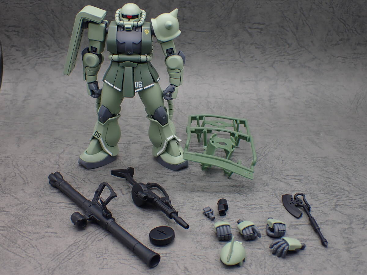 ザクⅡ　1/144　HGUC241　塗装済み完成品_画像9