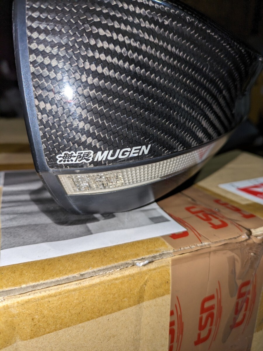  Mugen carbon with cover CR-Z ZF1 right door mirror used 
