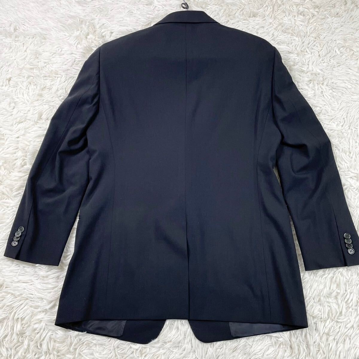  превосходный товар редкий размер XLjoru geo Armani tailored jacket BORGO21 действующий товар темно-синий темно-синий высший класс GIORGIO ARMANI формальный чёрный бирка 