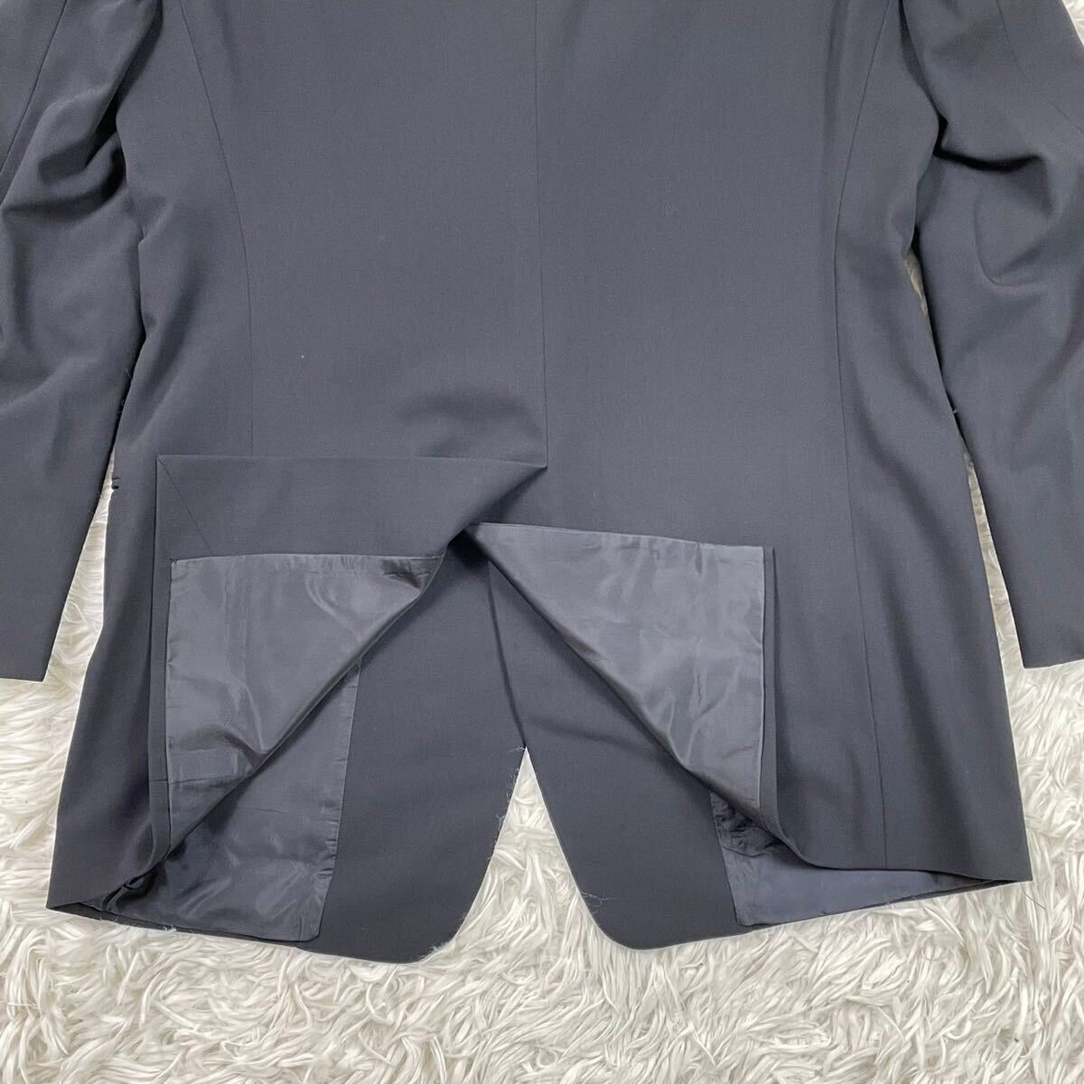  превосходный товар редкий размер XLjoru geo Armani tailored jacket BORGO21 действующий товар темно-синий темно-синий высший класс GIORGIO ARMANI формальный чёрный бирка 