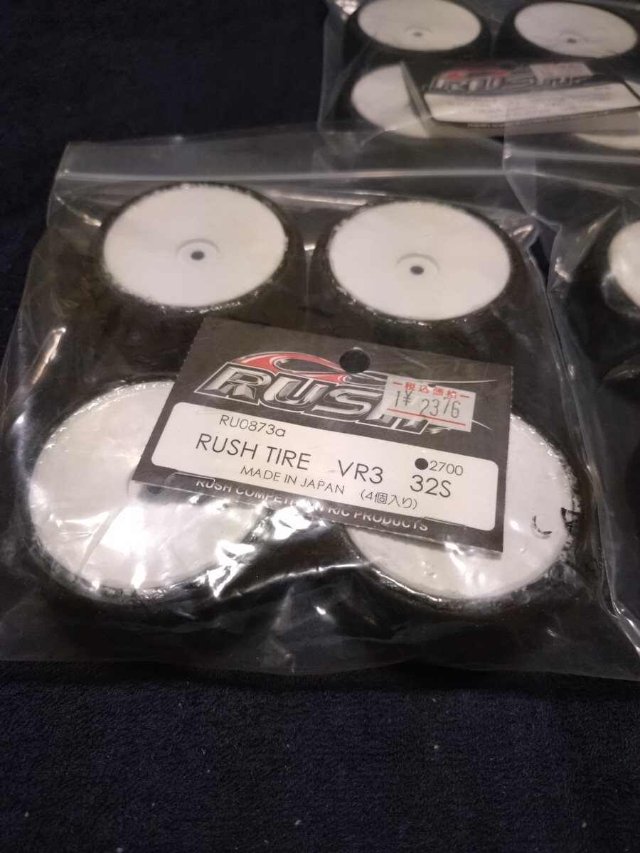 Rush VR3 32S プリマウントタイヤセット☆MTC2,XRAY X4,BD12,TRF420,IF14-Ⅱ,A800MMX,TA08PRO,TC01,TF7.7,SERPENT,TT02R,Mi8,TC10/3の画像3