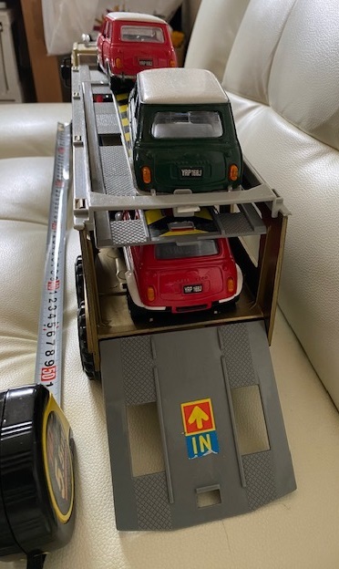 ＠おもちゃのミニクーパーMK-Ⅰ　5台とおもちゃのトラック　メーカー不明中国製＠中古品＠_画像8