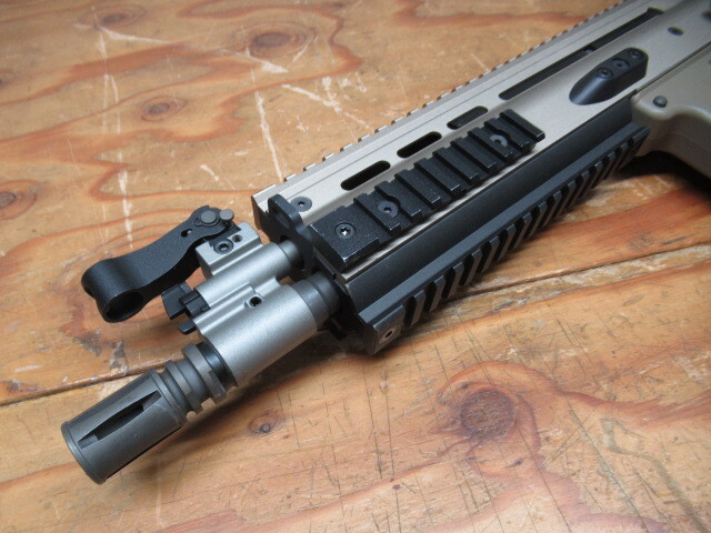 ジャンク メーカー不明 FN スカー ヘビー Mk16 Mod.0 ブローバック ガスガン 説明書・元箱なし 管理6k0421B-G02の画像2