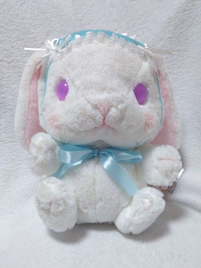 ぽてうさろっぴー ぬいぐるみ ジュエリーアイズ しろっぴー ぽてうさろっぴー ぬいぐるみ ジュエリーアイズ しろっぴー