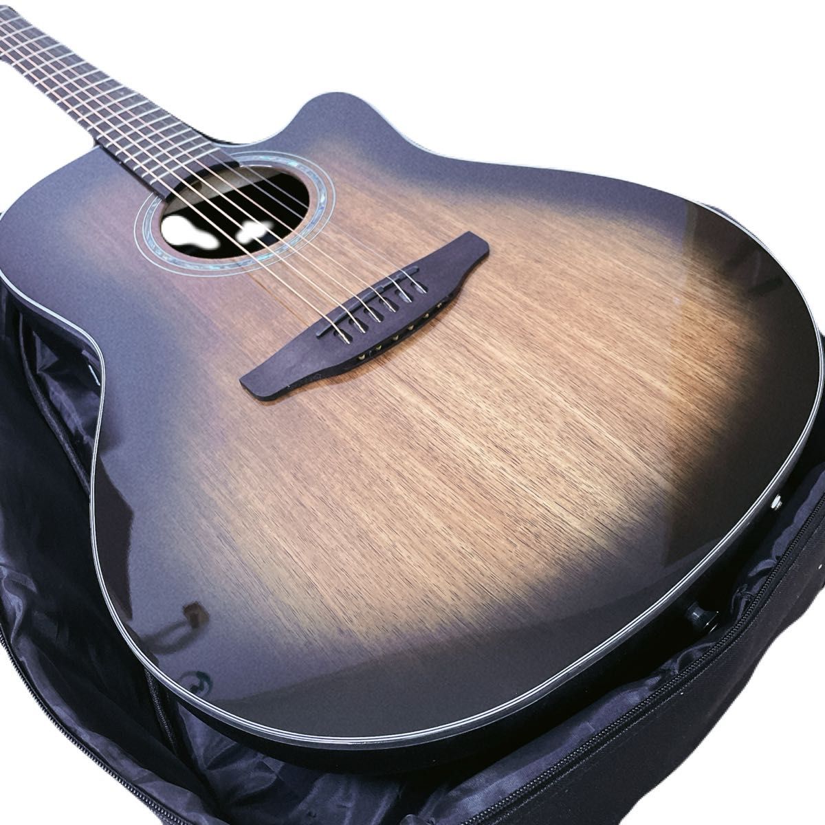 新品 OVATION オベーション CS24P-ABLKW Celebrity Exotic Selection 数量限定品