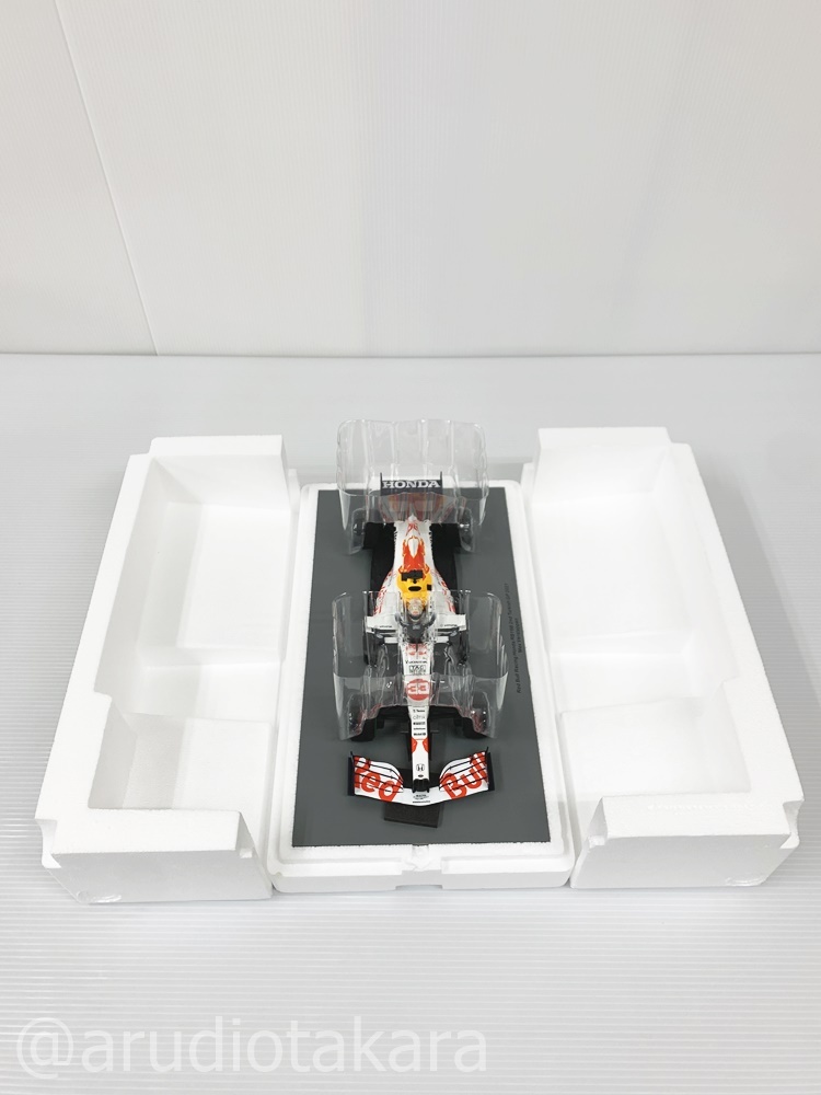 F-64-009中古開封済み☆スパーク 1/18 レッドブルレーシング ホンダ RB16B 2nd Turkish GP2021の画像3