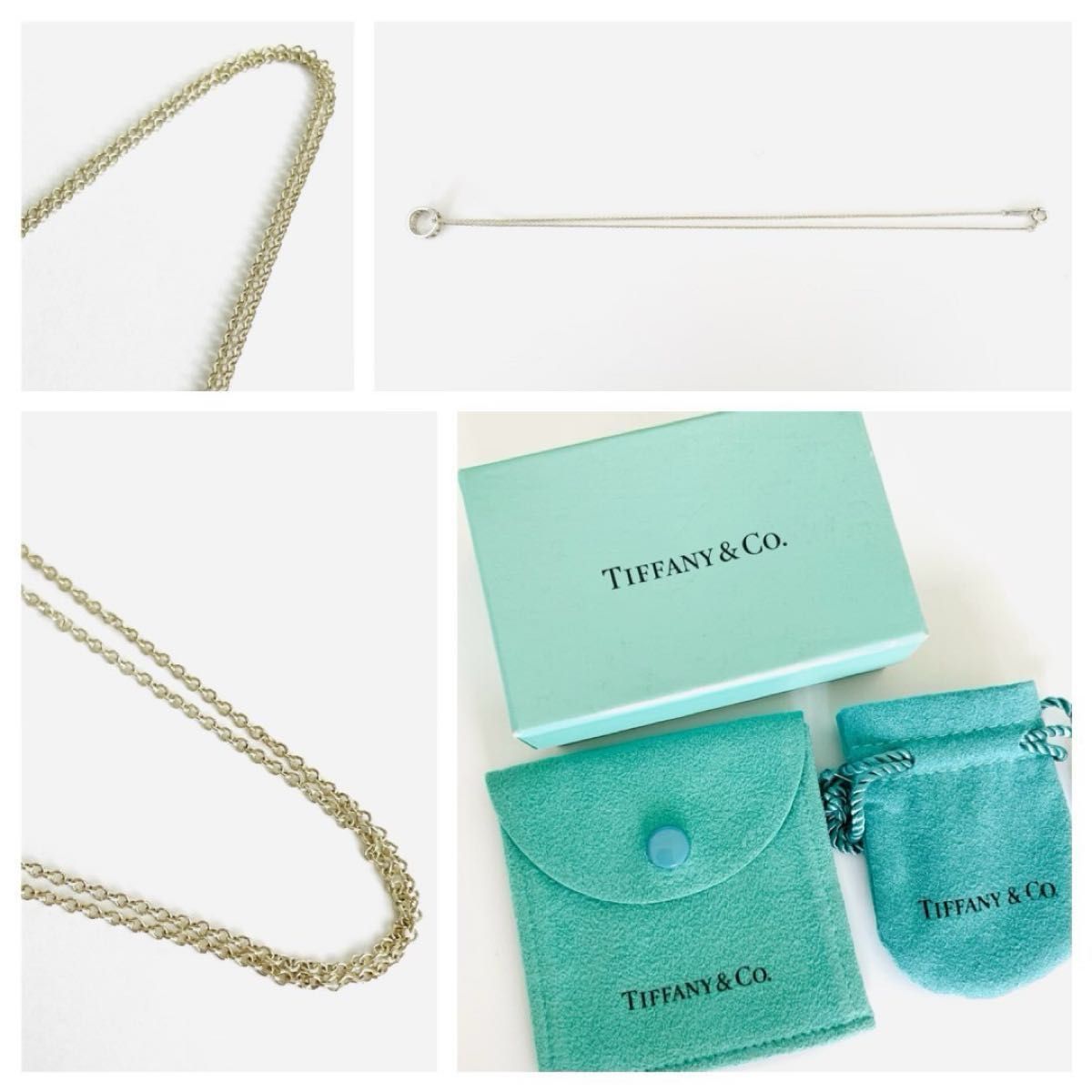 極美品☆TIFFANY ティファニー オープン アトラス シルバー ネックレス SV925 ペンダント アクセサリー 男女