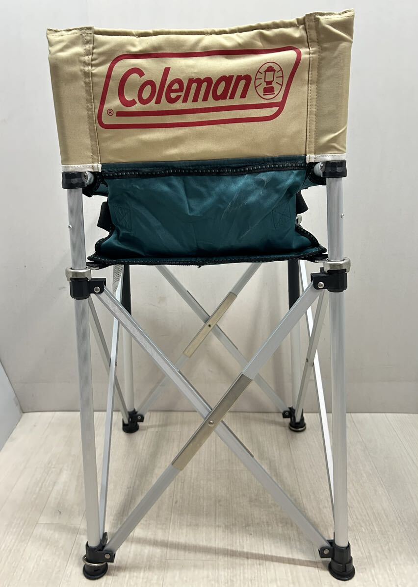 ◯コールマン キッズ　スリムキャプテンチェア　グリーン×ベージュ　170-7543◯Coleman Kid's Slim Captain Chair_画像4