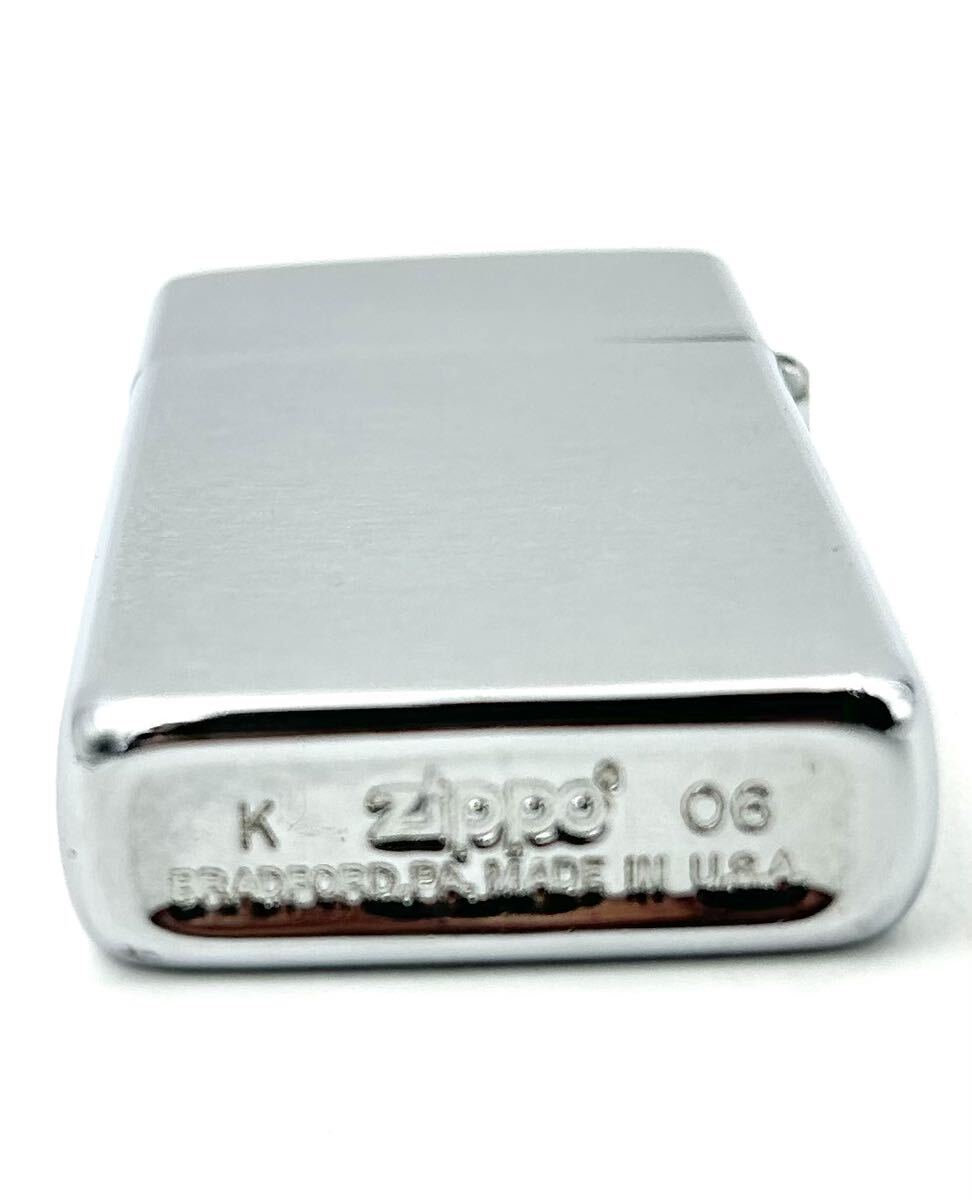 ◯ZIPPO ジッポー K 06 made in USA スリム◯ライター　シルバーカラー_画像7