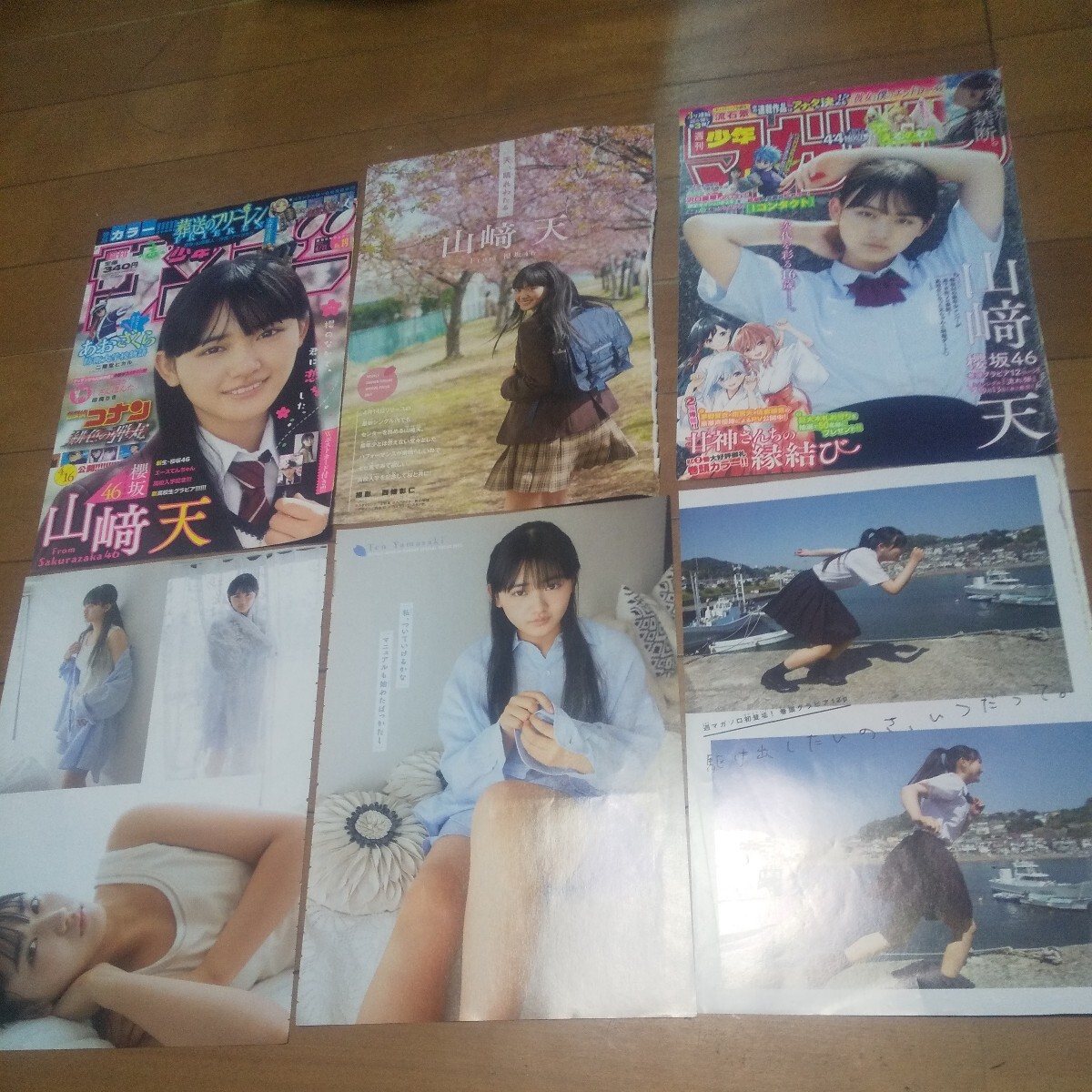 [ журнал вырезки ] Yamazaki небо (. склон 46) 61P+ журнал дополнение открытка 