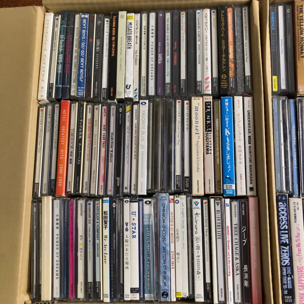 邦楽CD 80年代 90年代 100サイズ 10箱 まとめ売り 約1600枚 在庫処分 転売用 大量の画像4