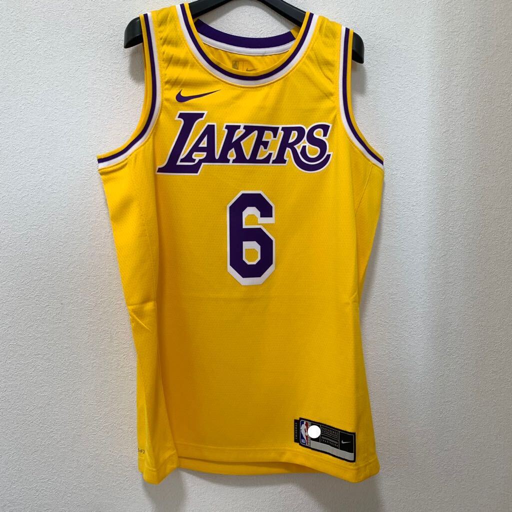 NIKE レブロン ユニフォーム 未使用 NBA ナイキ レイカーズ スウィングマン ジャージ LAKERS_画像2