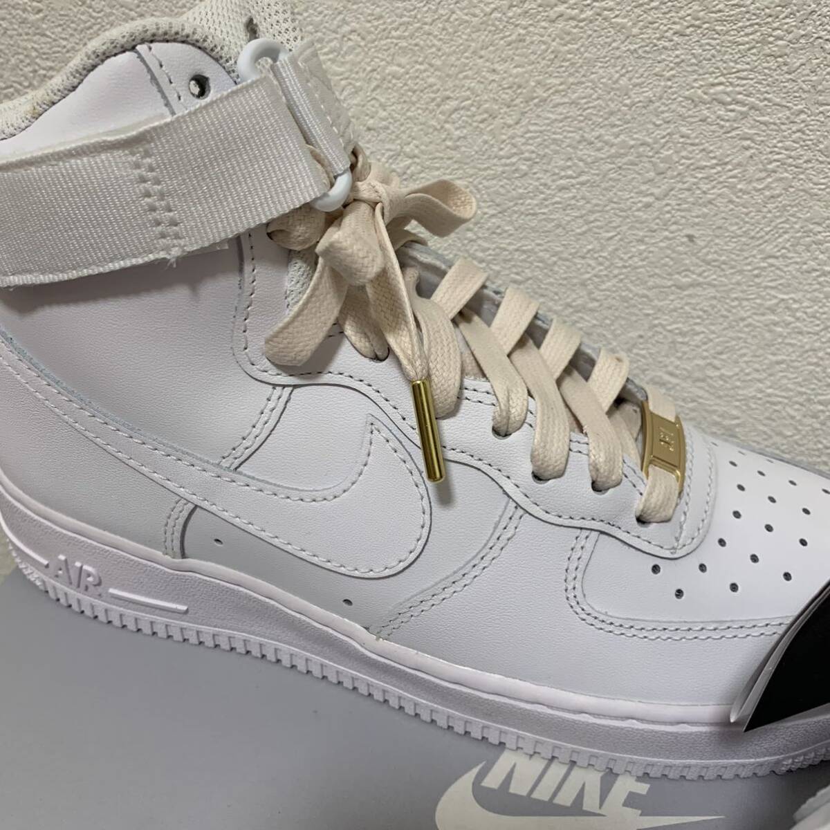 NIKE エアフォース1 レディースサイズ 未使用 ナイキ FORCE1 HIGH_画像6