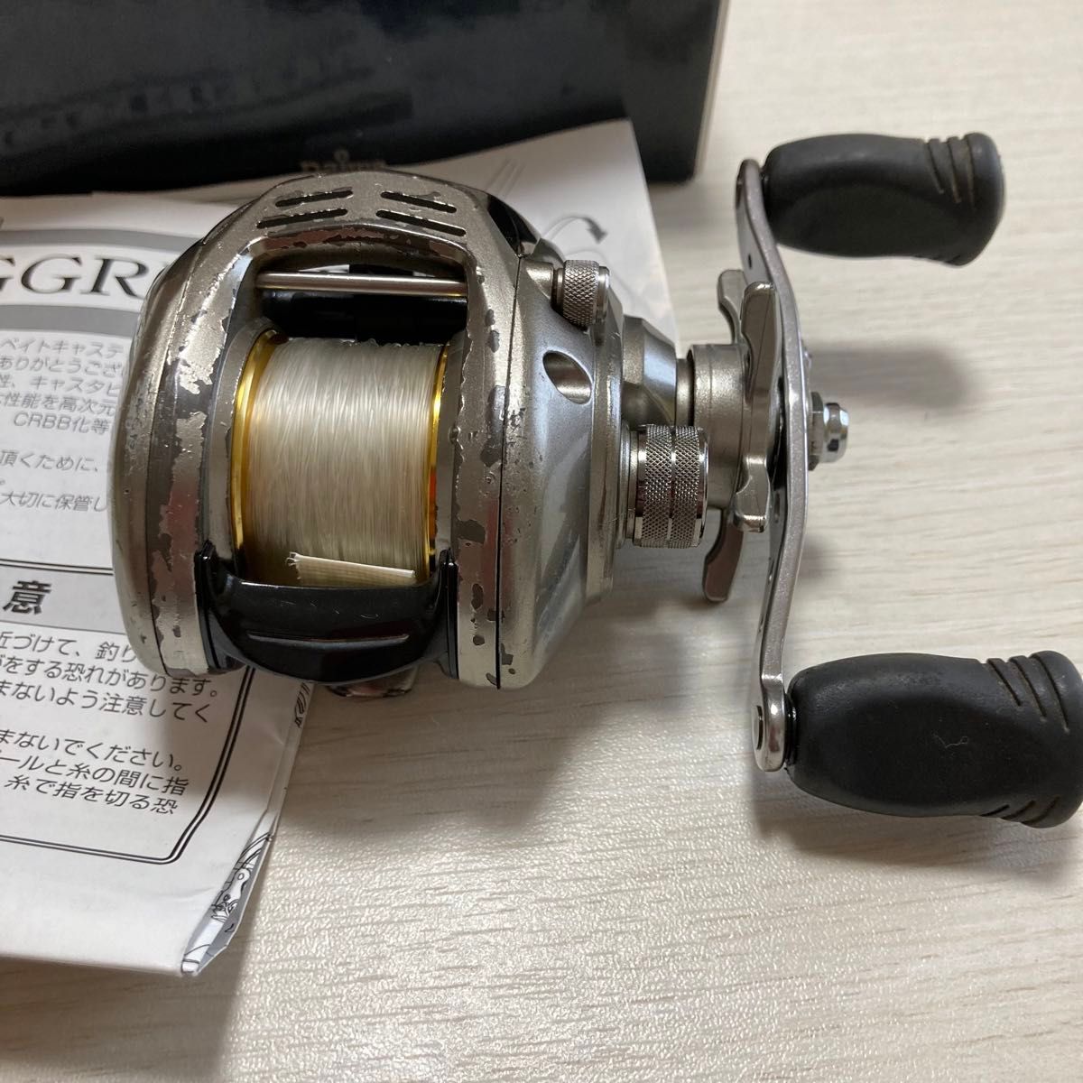 ダイワ　アグレスト　100H Daiwa aggrest　100h フロロ20ポンド巻き　OH済み 右